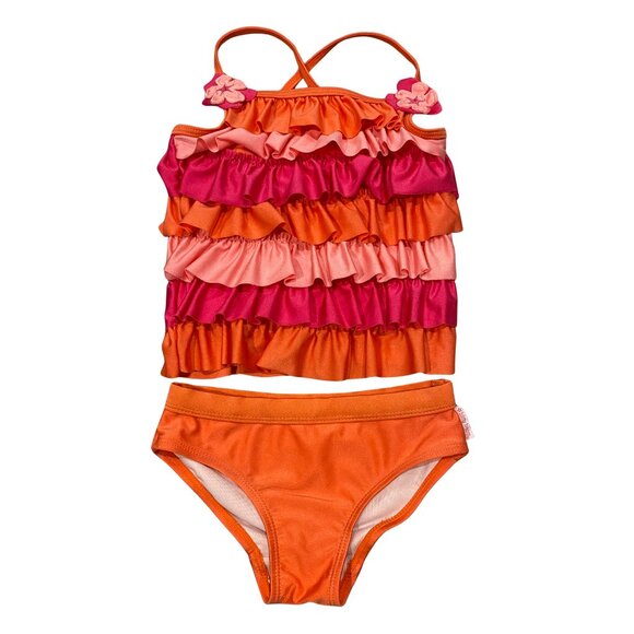 American Girl Bitty Baby Toddler Girl's Swimsuit - Picture 1 of 3